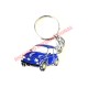 Metal Keyring 'Fiat 500' - Classic Fiat 500