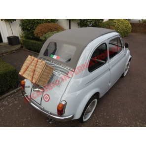 Techo corredizo gris completo con Marcos-Classic Fiat 500