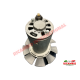 Generador de dinamo reacondicionado completo con ventilador y polea de aleación - Classic Fiat 500 Giardiniera, Autobianchi Panoramica,FurgoncinoVentilador de aleación