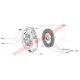 Clutch Disc Friction Plate (COURSE SPLINE) - Classic Fiat 500