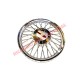 Chrome Plastic Hub Caps (Set of 4) - Classic Fiat 500