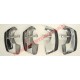 Set of Chrome Bumper Knudge Bars - Fiat 850