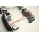 Juego de Overiders de parachoques de cromo-Classic Fiat 500