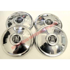 Conjunto de Chrome Hub Caps-Fiat 130