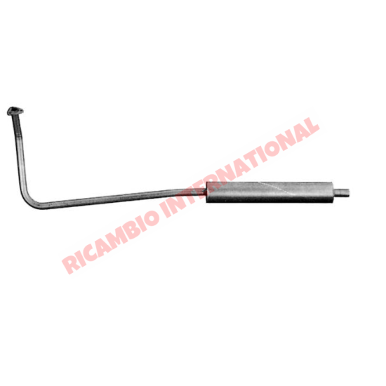 Front Silencer - Fiat 500 Topolino A,B,C