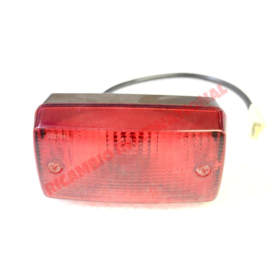 Lampada fendinebbia posteriore rossa-Fiat 126