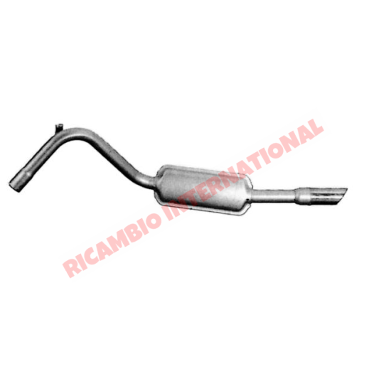 Rear Exhaust Silencer (Right Hand) - Fiat Dino