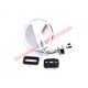 Chrome Bullet Mirror (Clip-on) - Classic Fiat 500,600,850
