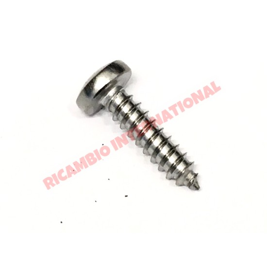 Tornillo Grille trasero (acero inoxidable)-Fiat clásico 500
