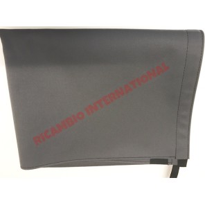 Gris MOHAIR corta cubierta de techo corredizo-Classic Fiat 500, 126
