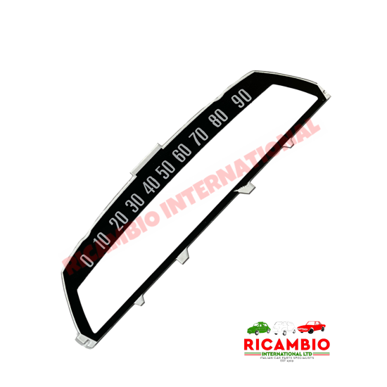 Speedo Front Speedometer Glass (MPH) - Classic Fiat 500