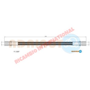 Tubo flexible de freno trasero central - Fiat 124,850,238