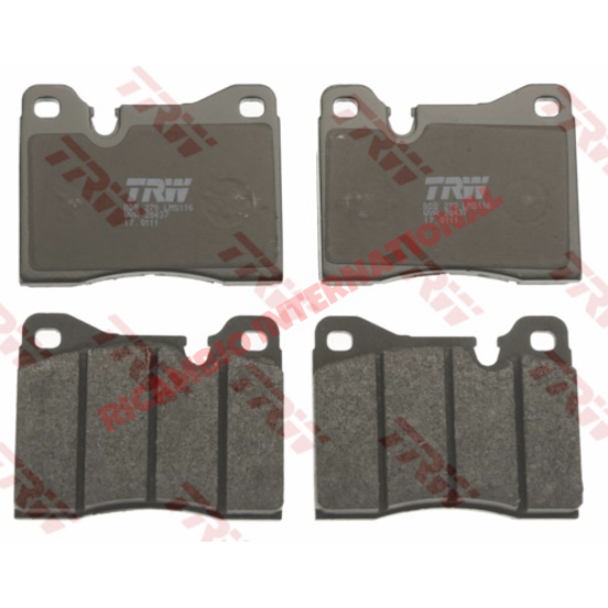 Set di pastiglie freno anteriori - Alfa Romeo GTV6, 75