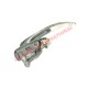O/S Right Hand Aluminium Outer Door Handle - Classic Fiat 500