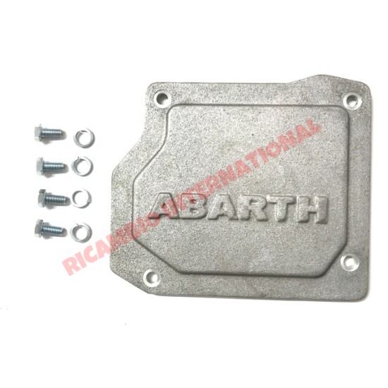 Alloy Abarth Gearbox Casing Lid & Bolts - Classic Fiat 500, 126
