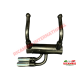 Tubo de escape deportivo cromado - Classic Fiat 500, 126