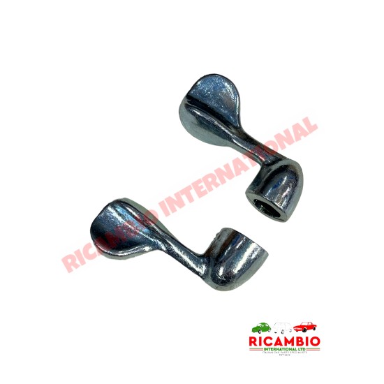 Quarter Light Catch Kit (2) - Classic Fiat 500 N