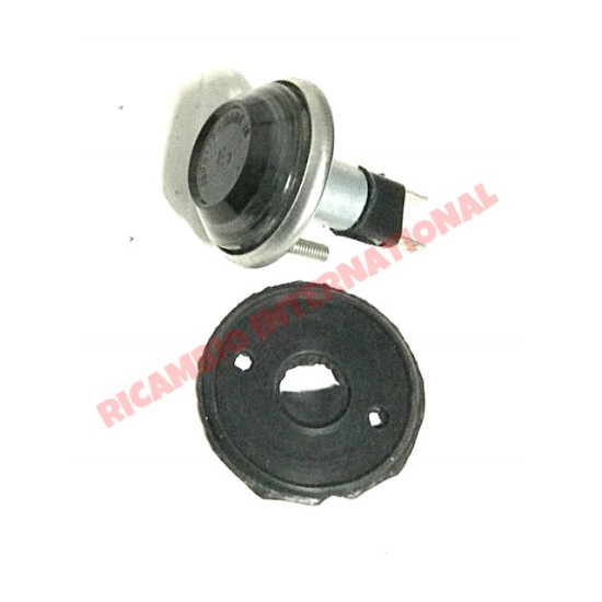 Side Indicator/Repeater Lamp (Smoked) - Classic Fiat 500 & 600