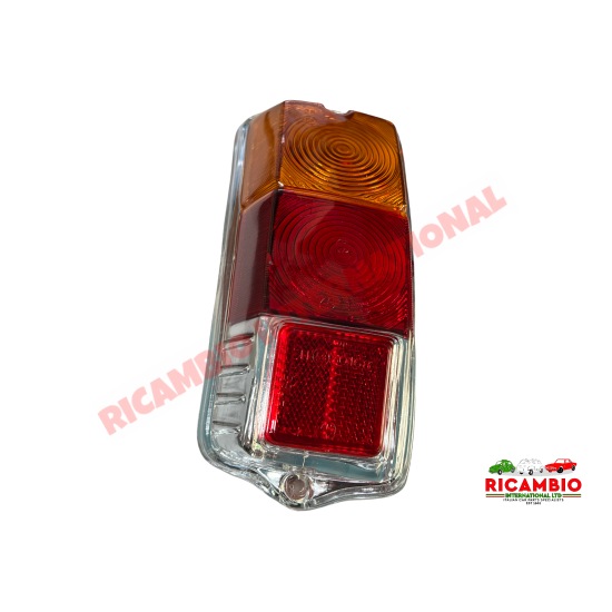 N/S Left Hand Rear Lamp Lens - Classic Fiat 500