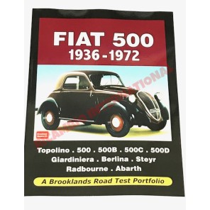 Fiat 500 (de 1936-1972) cartera de pruebas de carretera
