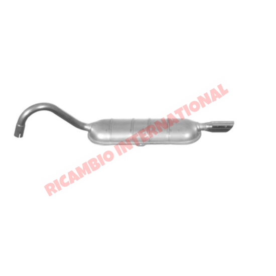 Rear Exhaust - Fiat 124 Spider