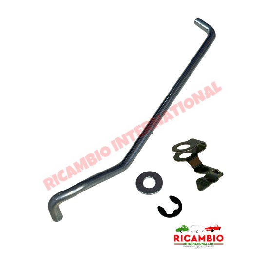 Accelerator Carburettor Rod & Fittings - Classic Fiat 500, 126