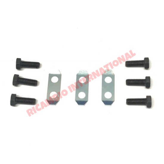 Flywheel Locking Tab Washer & Bolt Kit - Classic Fiat 500, 126