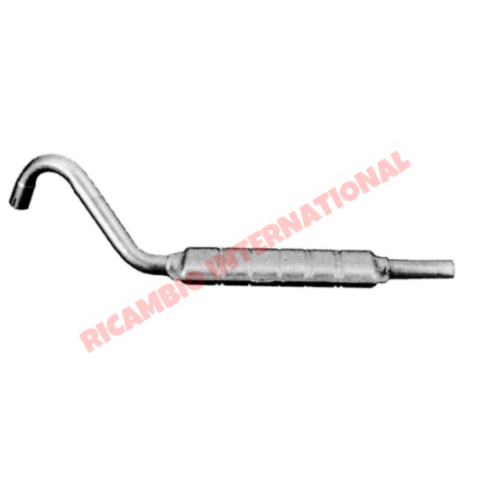 Rear Exhaust Silencer - Fiat 124 Spider