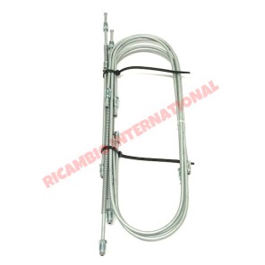 Kit completo de tubos de freno de acero galvanizado-Classic Fiat 500
