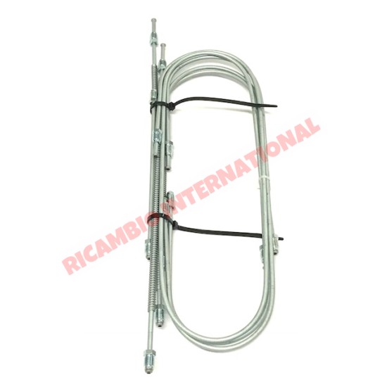 Complete Galvanised Steel Brake Pipe Kit - Classic Fiat 500