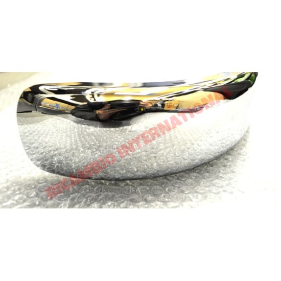 Chrome Rear Bumper - Classic Fiat 500 Giardiniera