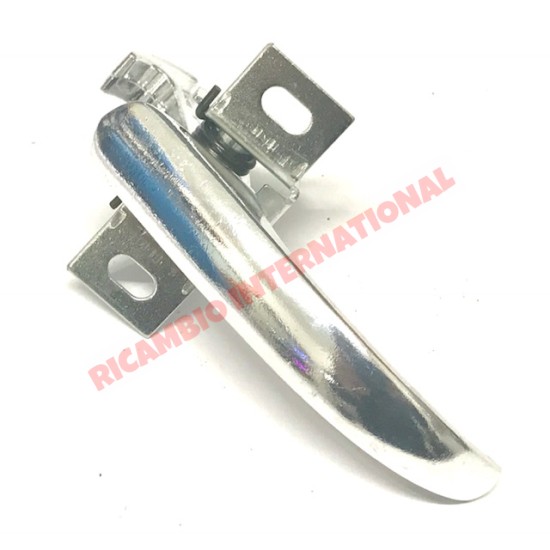 Rear Engine Lid Handle Aluminium - Classic Fiat 500