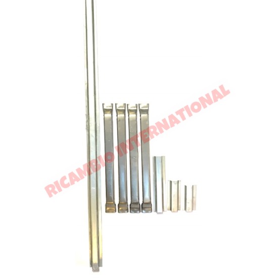 Kit de reparación de piso (8 piezas)-Classic Fiat 500