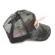 Ricambio estilo retro gorra camuflado oscuro