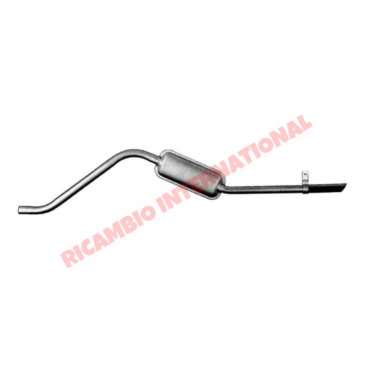 Rear Exhaust - Fiat 1100,1200
