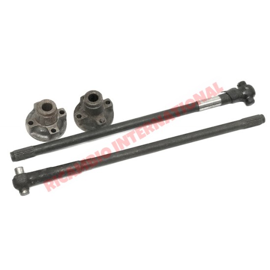 Drive Shaft & Flange Kit (17mm) - Classic Fiat 500