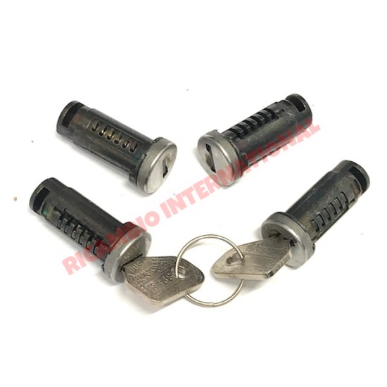 Complete Barrel Kit & Keys (4 piece) - Fiat 126