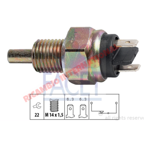 Interruptor de luz inversa-Fiat 124