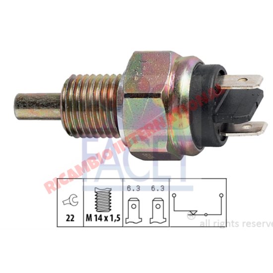 Reverse Light Switch - Fiat 124