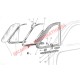 Inner Hinge Cover - Classic Fiat 500