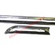 Black Dashboard Knee Pad Kit (RHD) - Classic Fiat 500 N/D/G