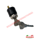 Dashboard Ignition Switch with Chrome Bezel & Keys - Classic Fiat 500