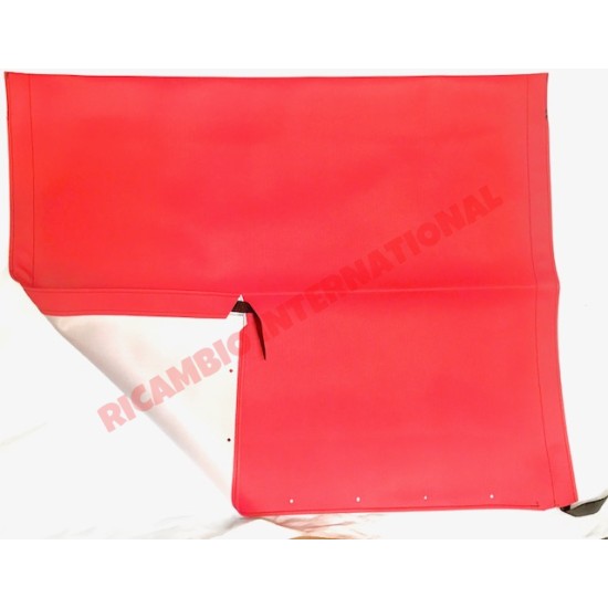 Ferrari Rosso Red Sunroof Cover - Classic Fiat 500