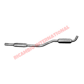 Centre Exhaust Silencer  - Fiat 124 Sports Coupe