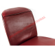Conjunto de tapas de asiento rojo burdeos-Classic Fiat 500