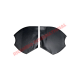 Black Complete Inner Panel Kit - Classic Fiat 500D