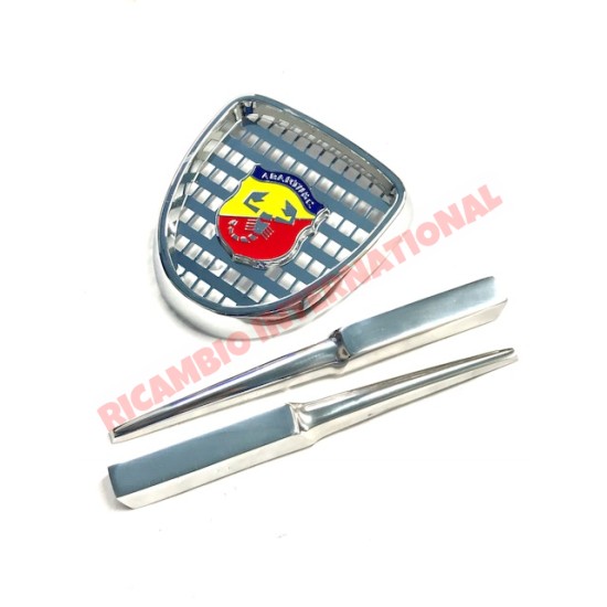 Abarth Front Grille Badge Kit - Fiat 600, 850