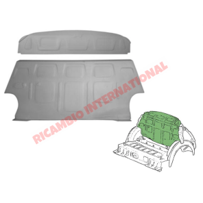 Kit de panel de cabeza de motor trasero (2 piezas) - Classic Fiat 500