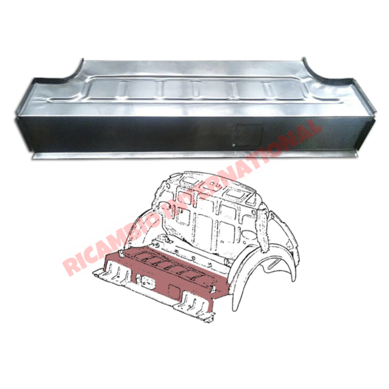Panel de piso escalonado del asiento trasero-Classic Fiat 500