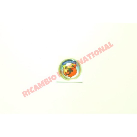 Abarth pegatina Round